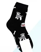 Шкарпетки KUPI OPTOM NS-275 37-42 чорний