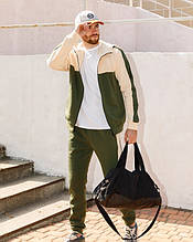Спортивні костюми KUPI OPTOM GN-442 XXL хакі/бежевий