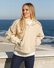 Куртки KUPI OPTOM 12979 L молочний