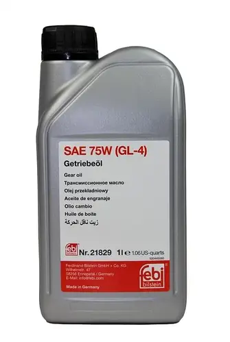 Трансмиссионное масло Febi 75W GL-4 1л (21829) (ID#1218320747), цена ...