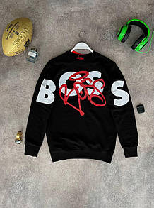 Кофта світшот худі чорний весна-осінь брендова HUGO BOSS