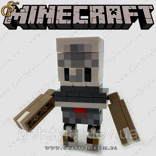 Конструктор фігурка Агент Майнкрафт Agent Minecraft 6 см
