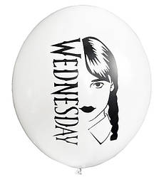 Повітряні кульки "Wednesday" 5 шт., Польща, d - 30 см