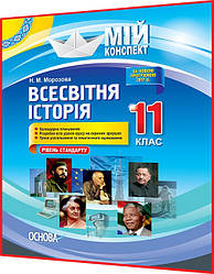 11 клас. Всесвітня історія. Розробки уроків для вчителя. Мій конспект. Морозова. Основа