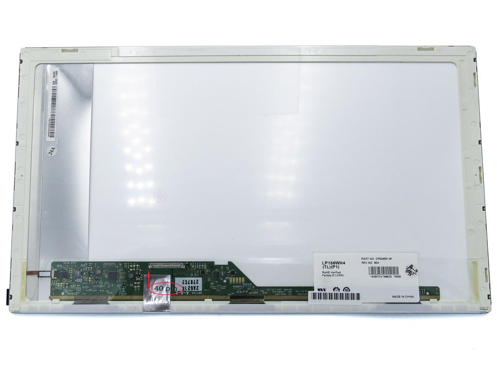 Матриця LP156WH4-TLQ2 15.6" Normal (1366*768, 40pin зліва) Матова
