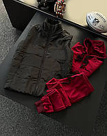 Мужской спортивный комплект Nike жилетка худи и штаны