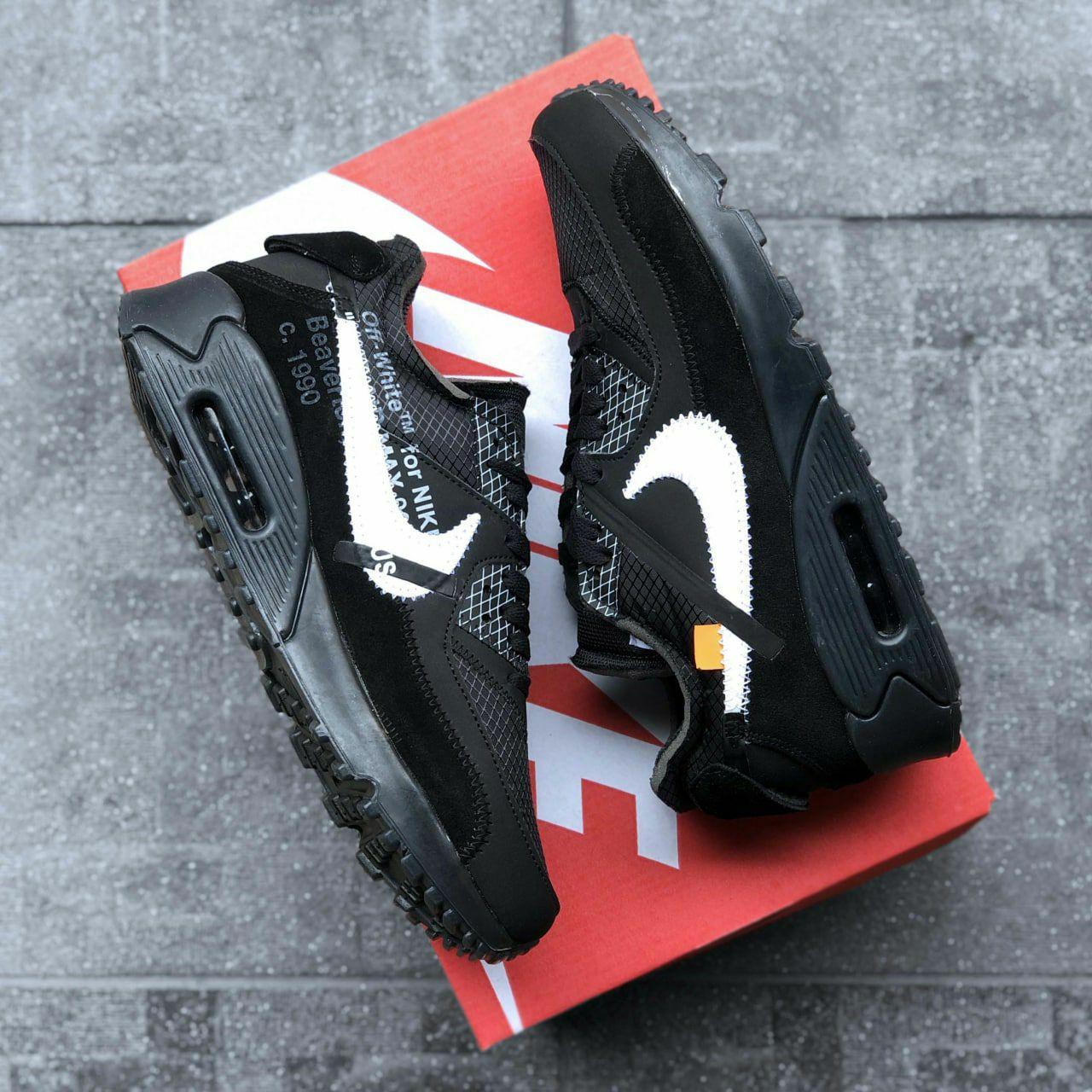 Nike Off White Air Max 90 Black