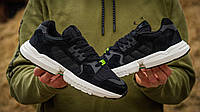 Мужские кроссовки Adidas ZX Torsion Black White (чёрные с белым) качественные повседневные деми кроссы I1218