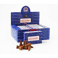 Satya Back Flow cones NAG CHAMPA 10 конусів у пачці