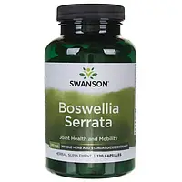 SWANSON Boswellia Serrata 200 mg - это пищевая добавка, содержащая индийский ладан в капсулах, 120 капсул