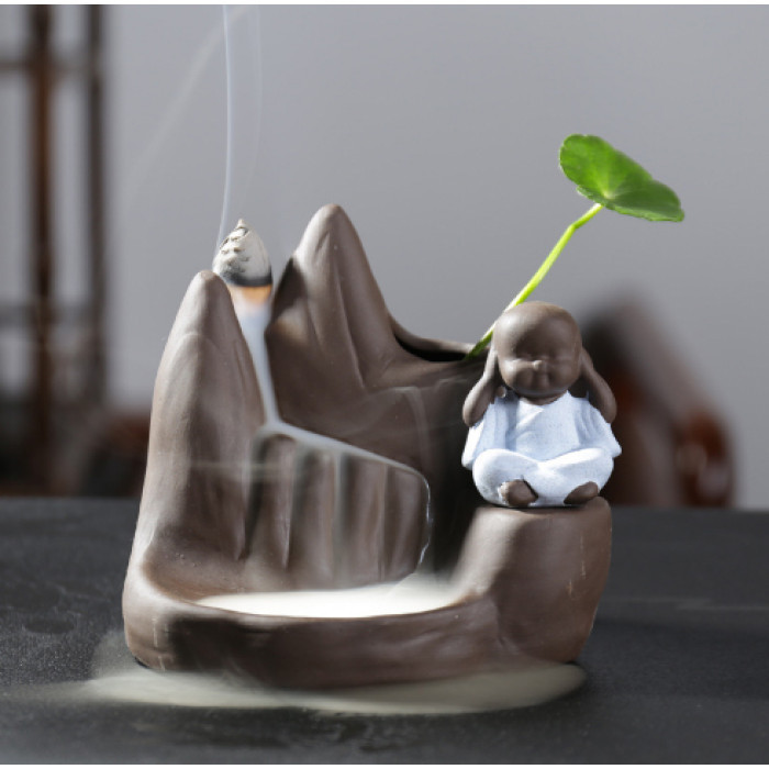 Підставка "Рідкий дим" кераміка "Дві вершини Нічого не чути" 9,5*8,5*9 см.