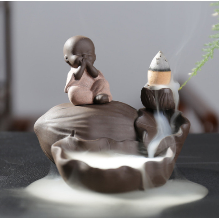 Підставка "Рідкий дим" кераміка "Кокос нічого не скажу" 8,5*8*8 см.