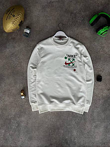 Світшот кофта худі білий весна-осінь брендова Nike & Off-White