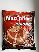 MacCoffee Strong 3 в 1 25 пакетов напиток кофейный растворимый