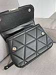 Жіноча сумка Guess Zippy Black (чорна із сірим) красива розкішна сумочка AS135 топ, фото 8