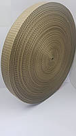Стропа текстильная койот 2.5 см (лента ременная)