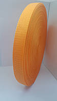 Стропа текстильная оранжевая 2.5 см (лента ременная)