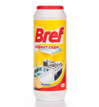 Порошок для чищення Bref лимон+сода 500 г (54953)