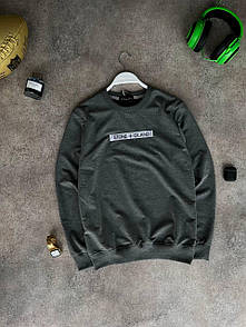 Світшот кофта худі сірий весна-осінь брендовий Stone Island Gray