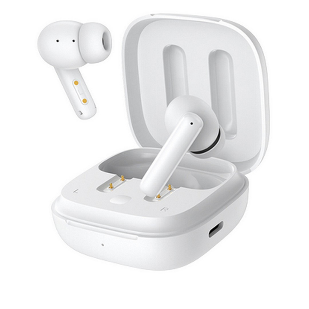 Бездротові навушники QCY T13 ANC White з активним шумозаглушенням, фото 1