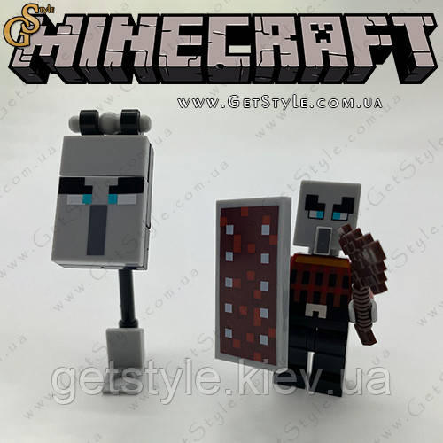 Конструктор фігурка Капітан Майнкрафт Captain Minecraft 4.5 см