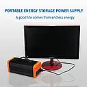 Портативна зарядна електростанція LiFePo4 400 W 115200mAh 220v, фото 6