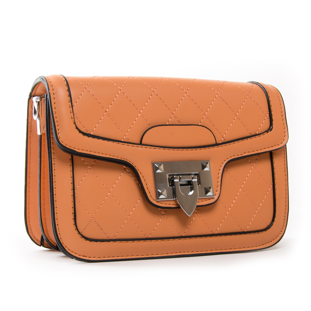 Жіноча сумочка клатч із клапаном FASHION 01-06 17033 orange