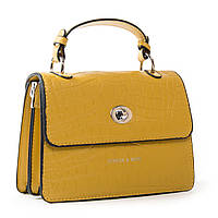 Маленькая женская сумочка FASHION 01-06 17057 yellow