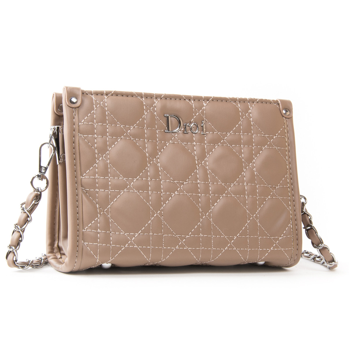 Сумка Жіноча Класична віск-шкіра FASHION 01-06 7116 khaki, фото 1