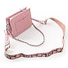 PODIUM Сумка Жіноча Класична віск-шкіра FASHION 01-06 7116 pink, фото 4