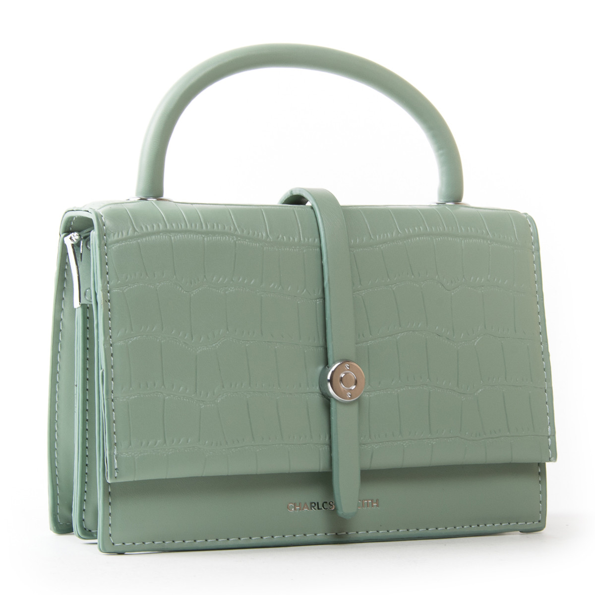 Маленька жіноча сумочка - клатч FASHION 01-06 8308 green, фото 1