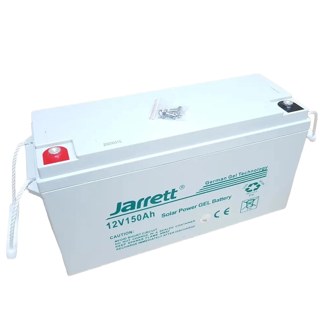 Аккумуляторная батарея универсальная Jarrett 150Ah12V гель, для ИБП/инверторов/аварийного освещения - фото 4 - id-p1807630906