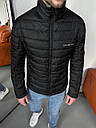 Весняна чоловіча стьобана куртка Calvin Klein розмір S, M, L, XL, фото 8