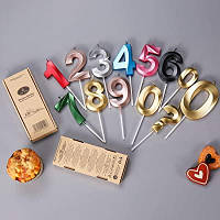 Свічки для торта цифри