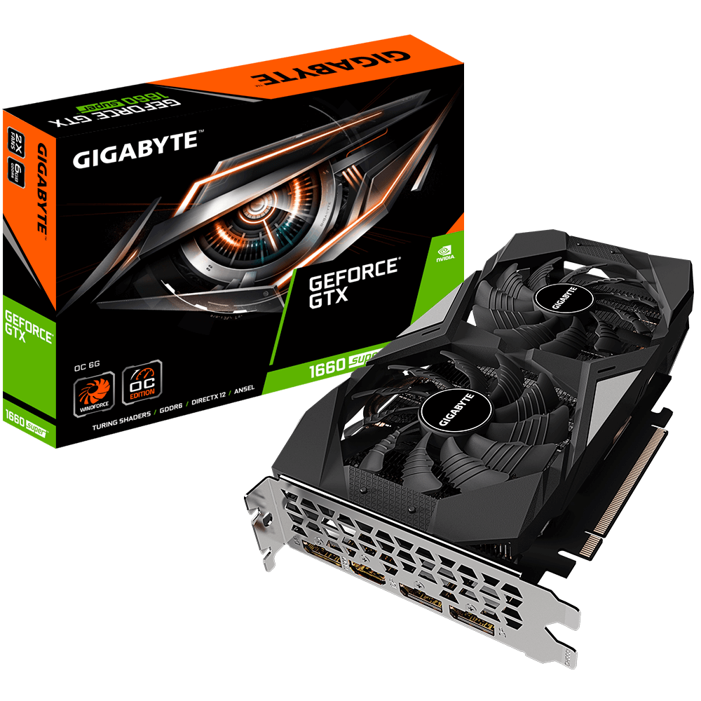 Відеокарта Gigabyte GeForce GTX 1660 SUPER OC 6G GDDR6 Seller Refurbished