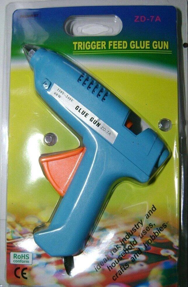 Купить Клеевой пистолет GLUE GUN ZD7A 80W, цена 255 ₴ — Prom.ua (ID