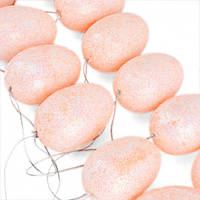 Крашенки декоративные нежго - розовые, 6см, в упаковке12штук (5004-067)