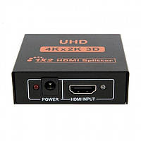 HDMI Splitter 2 PORT разветвитель с блоком питания