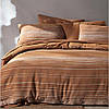 Постільна білизна Buldans - Goya tobacco тютюновий king size, фото 3