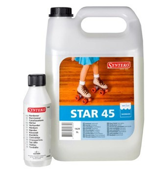 Двокомпонентний паркетний лак Synteko Star 20 (матовий) 5л