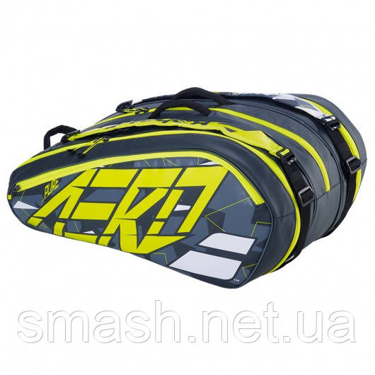 Чехол для теннисных ракеток Babolat RH X12 PURE AERO (12 ракеток) 751221/370 - фото 2 - id-p1807932495