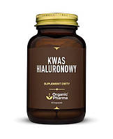 Organic Pharma Kwas Hialuronowy - Гиалуроновая кислота для волос и кожи, здоровье костей, 60 кап