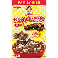 Сухой завтрак Kellogg's Little Debbie Nutty Buddy Cold Breakfast 371g (термін придатності до 26.10.2023)