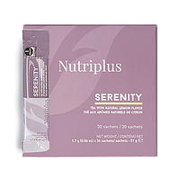 Суміш екстракту трав, чай Лимон (Кардамон, мальва, гібіскус) Nutriplus Serenity, 30 стиків