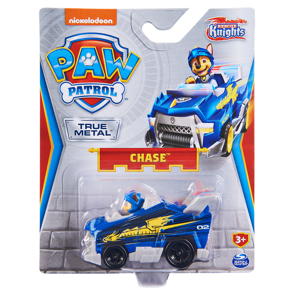 Щенячий патруль: Гонщик з автомобілем Die Cast (серія Rescue Knights) SM16782-40
