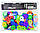 Конструктор інтелектуальний IBLOCK для розвитку мислення 129 дет, фото 2