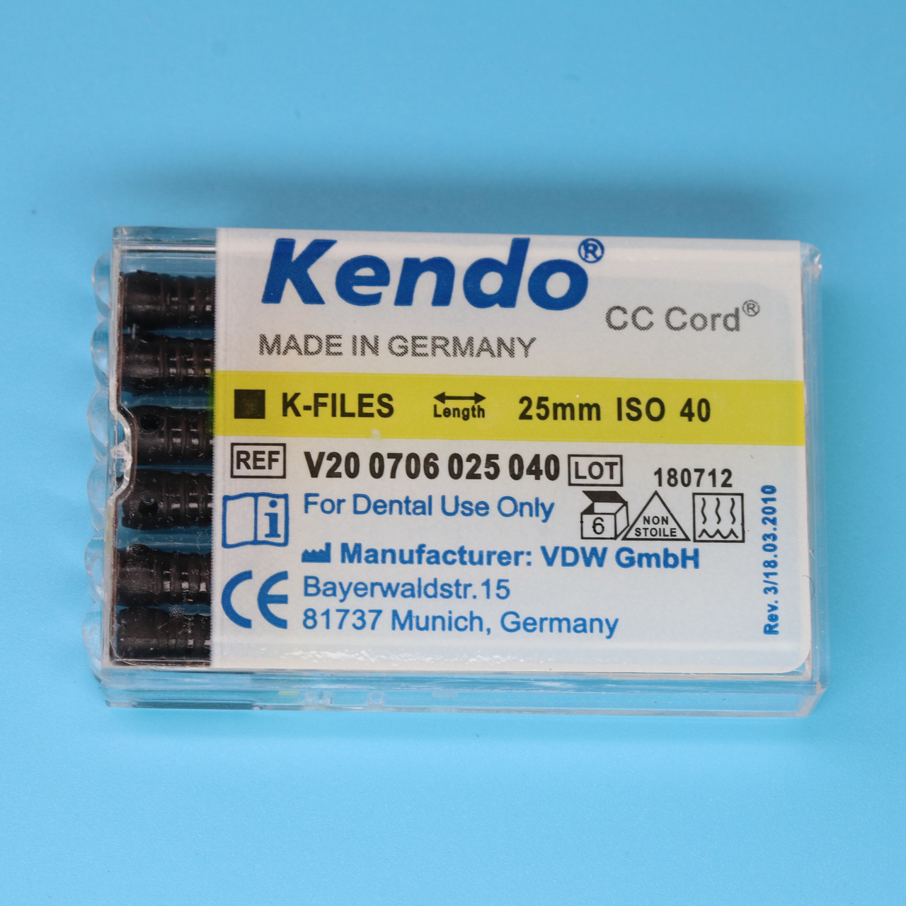 KENDO (К-Файли) 25мм Розмір #40