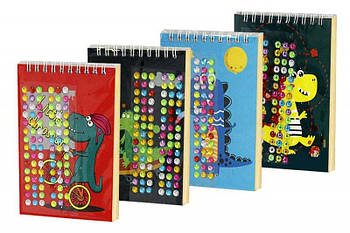 Книга з гравюрами А6 (10*14см), 10 аркушів+стрази 10219 G-Rich