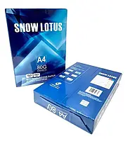 Бумага А4 офисная SNOW LOTUS 210х297 мм 80 г/м.кв. 500 лист