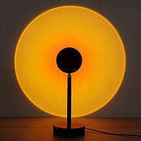 Проекционная настольная LED лампа RIAS Sunset Lamp "Закат" USB 5W (3_01499)